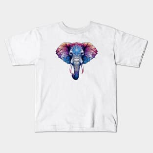 Mystical Elephant Mandala Kids T-Shirt